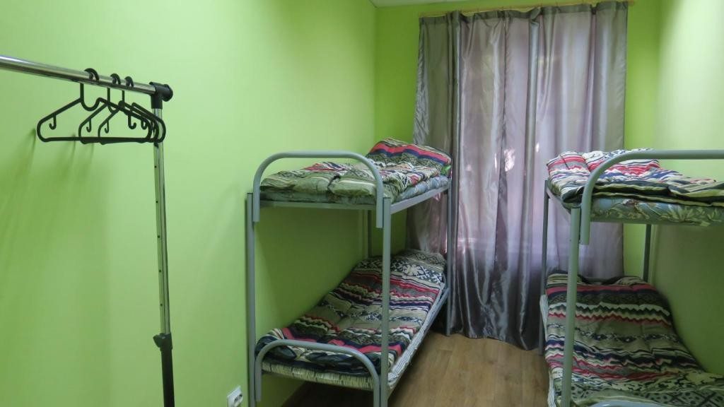 Номер (Спальное место на двухъярусной кровати в общем номере для мужчин и женщин) хостела Hostel-Park, Кингисепп