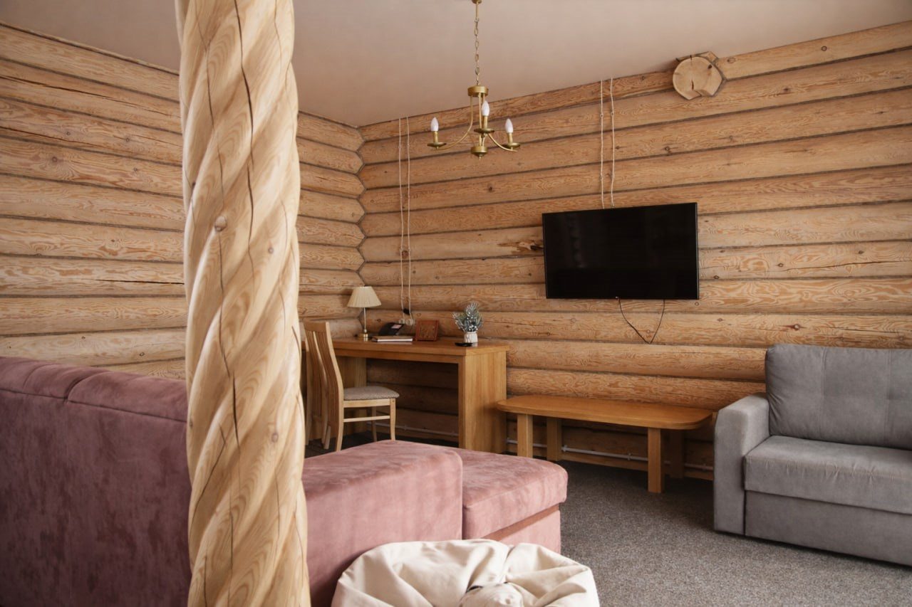 Дом (Сруб двухэтажный), Парк-Отель Бобры