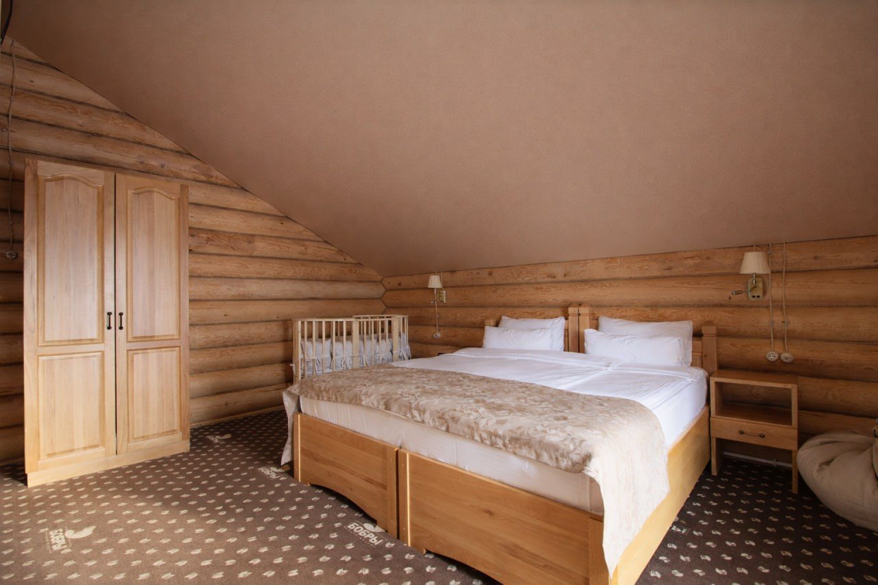 Дом (Сруб двухэтажный), Парк-Отель Бобры