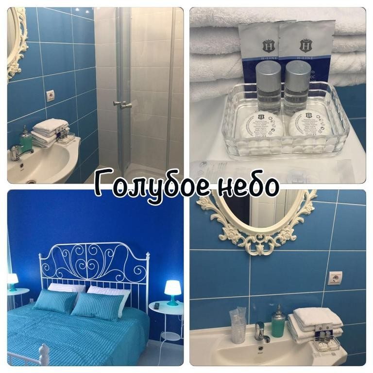 Двухместный (Двухместный номер Делюкс с 1 кроватью и душем) отеля Белый, Кучугуры