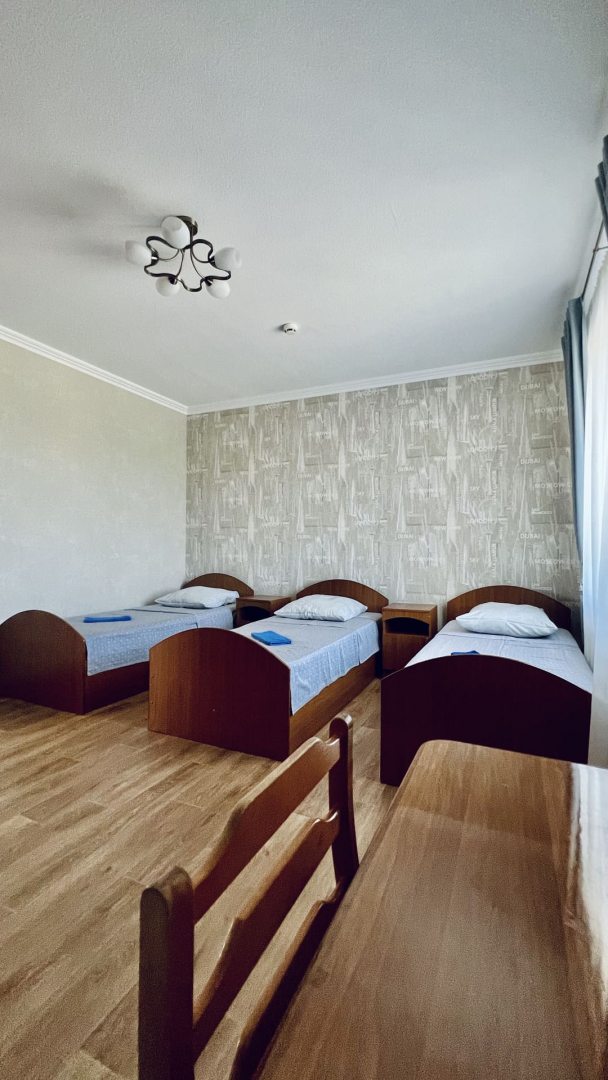 Трёхместный и более (Трехместный с 3 кроватями и душем) гостиницы Ласточка, Кузнецк