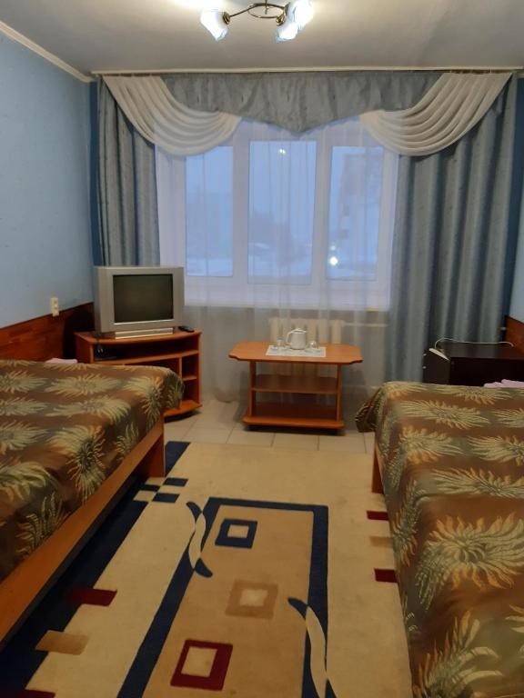 Двухместный (Стандартный двухместный номер с 2 отдельными кроватями) гостиницы Кама, Нефтекамск