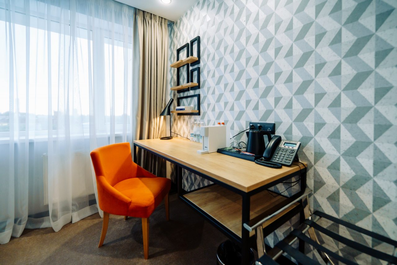 Люкс (Двухместный номер + 2 доп.места), Отель Х.ROOM