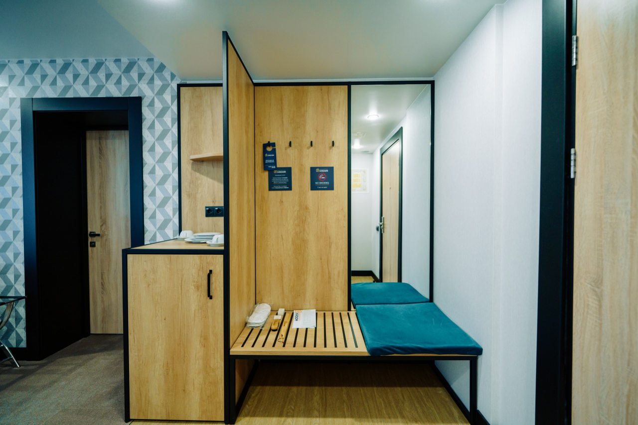Люкс (Двухместный номер + 2 доп.места), Отель Х.ROOM