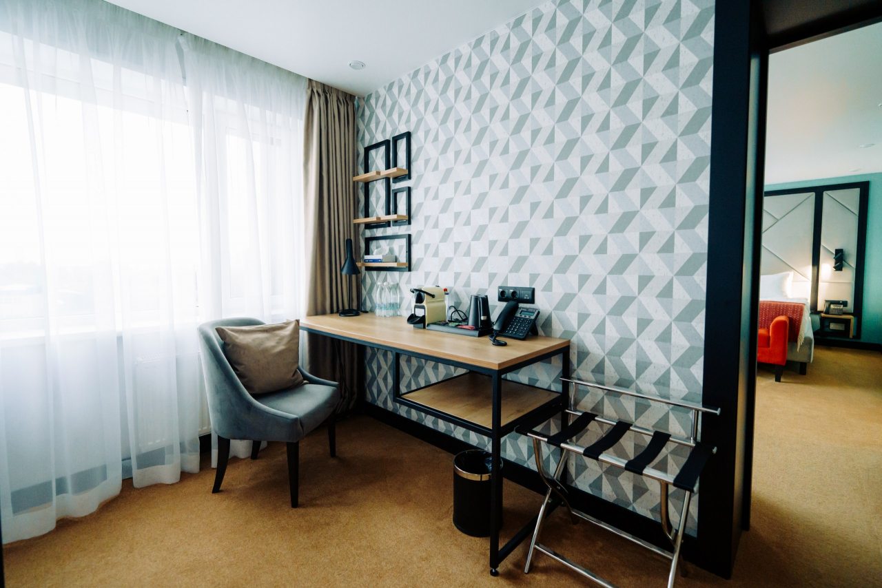 Сюит (Двухместный номер + 2 доп.места), Отель Х.ROOM