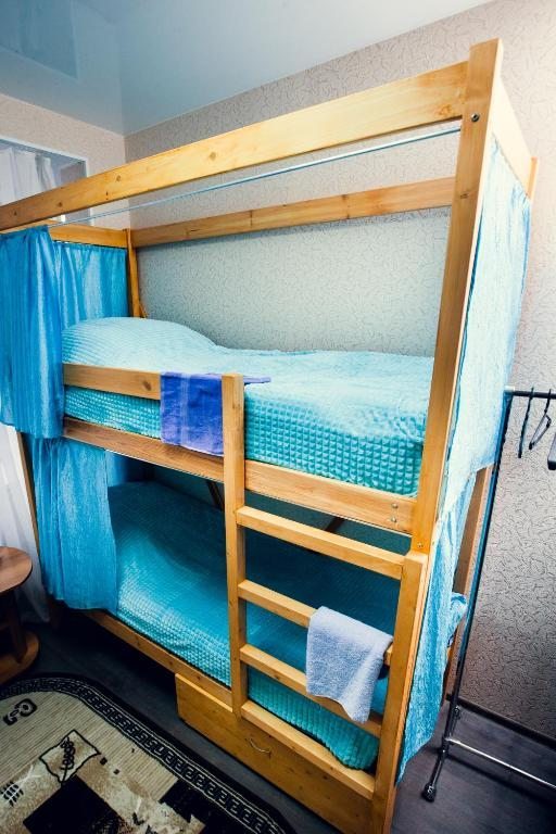 Номер (Кровать в общем номере с 4 кроватями) хостела Bullit, Пермь
