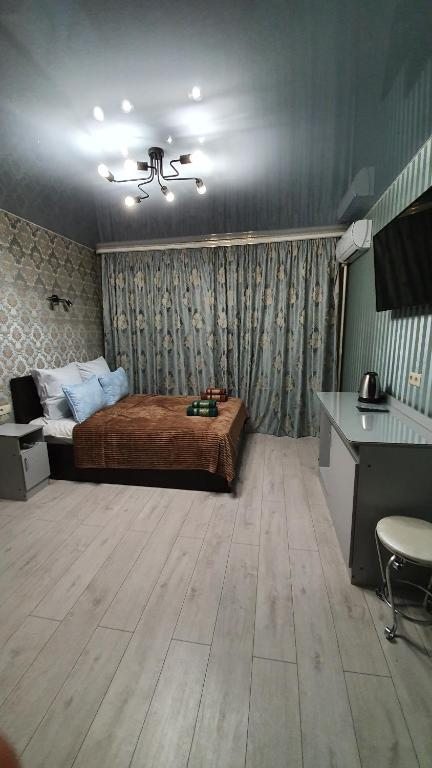 Двухместный (Просторный двухместный номер с 2 отдельными кроватями) отеля Уют на Беловежской, Москва