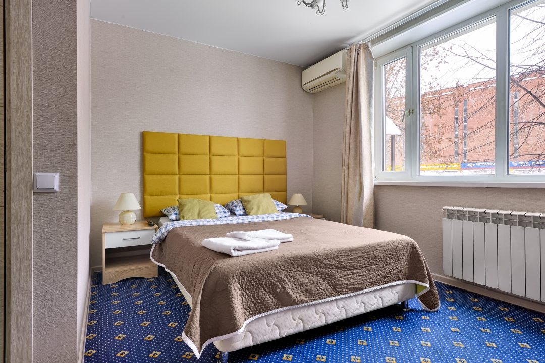 Двухместный (Двухместный номер Делюкс с 1 кроватью и ванной) гостиницы Myhotel24 Kristalin, Москва