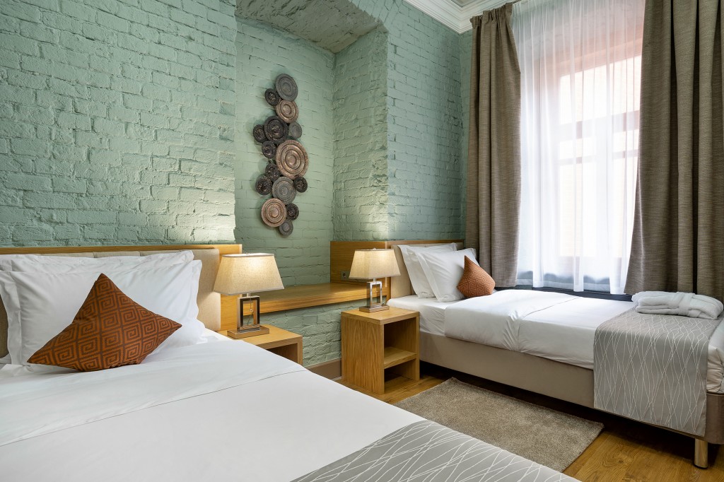 Двухместный (Стандарт, С 1 кроватью или 2 отдельными кроватями) гостиницы Авторский отель ПАРРАДОССО, Москва