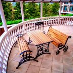 Терраса, Коттедж С сауной под ключ в Красной Поляне