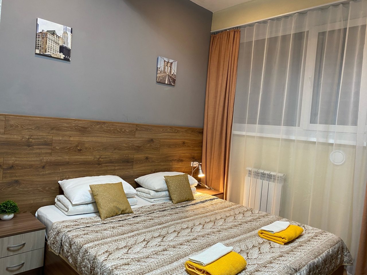 Двухместный (Небольшой двухместный номер с 1 кроватью или 2 отдельными кроватями) мини-отеля Hotel LOFT Ptz, Петрозаводск