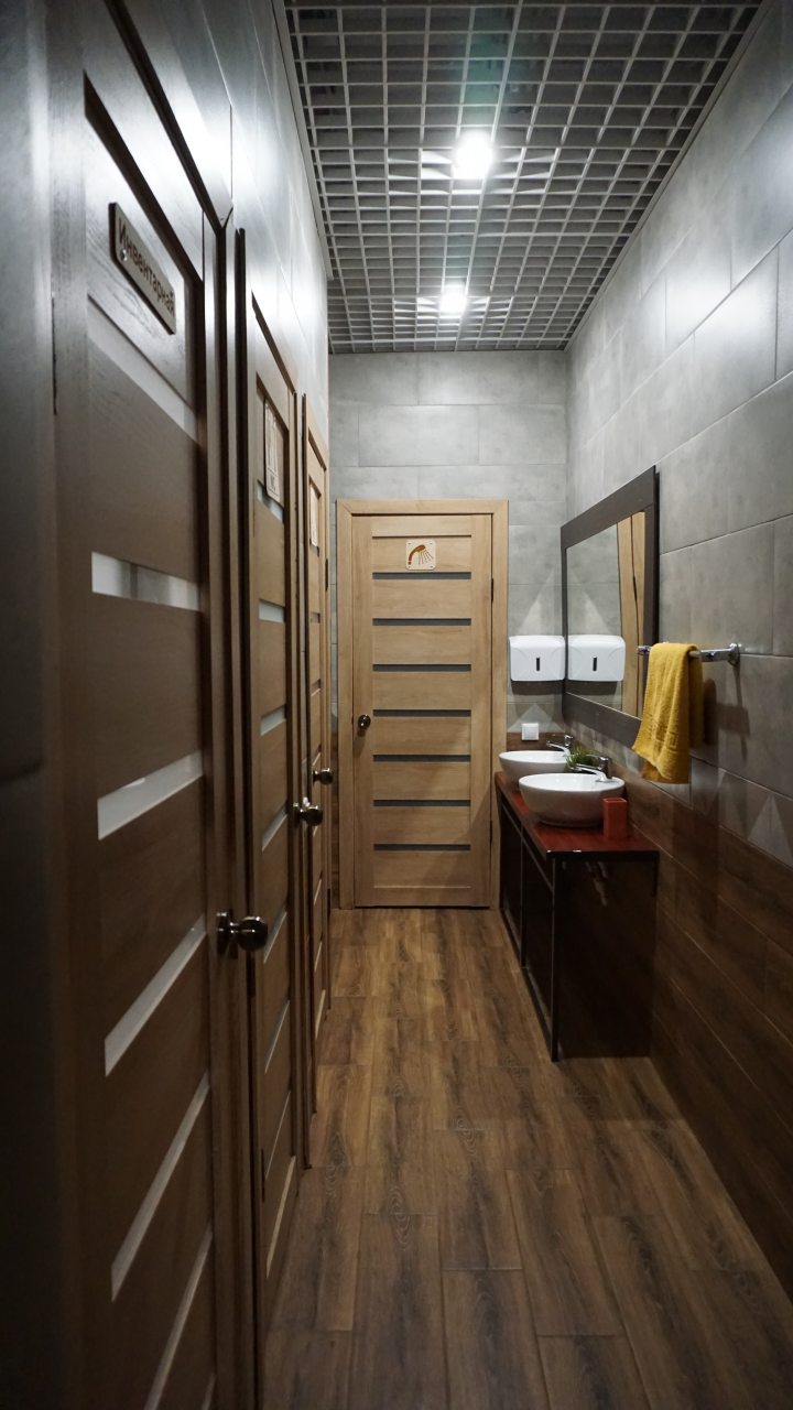Шестиместный (Спальное место на двухъярусной кровати в общем номере), Hotel LOFT Ptz