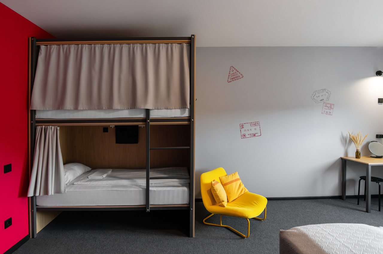 Семейный (С общей ванной комнатой), Туристический комплекс Friday Center