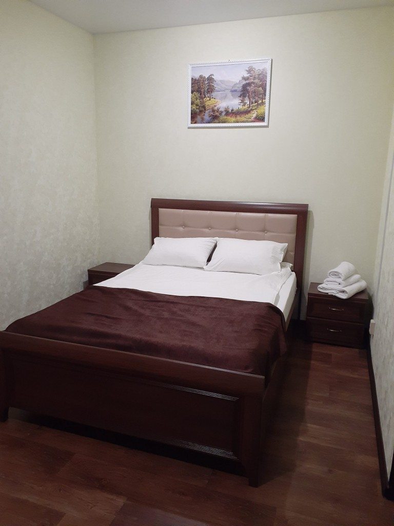 Двухместный (Стандарт+ с 1 двуспальной кроватью) отеля SV Hotel, Знаменск
