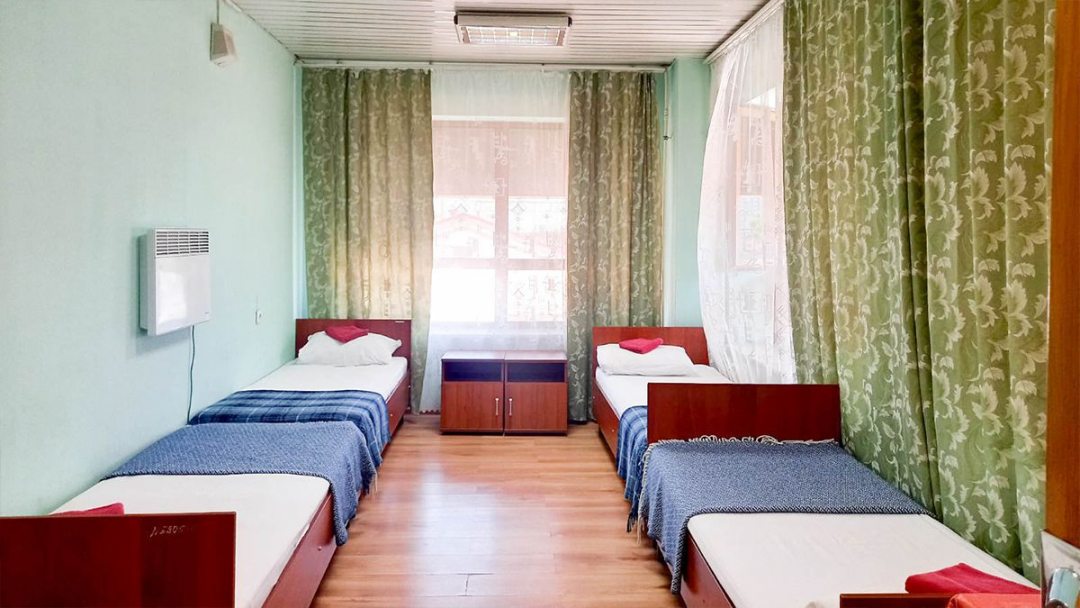 Четырехместный (Койко-место в 4-местном экономе) гостиницы Smart hotel КДО Краснодар