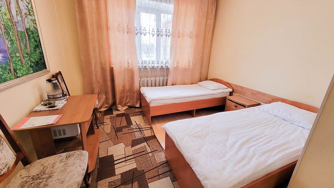 Двухместный (Стандарт Twin) гостиницы Smart Hotel КДО Барнаул