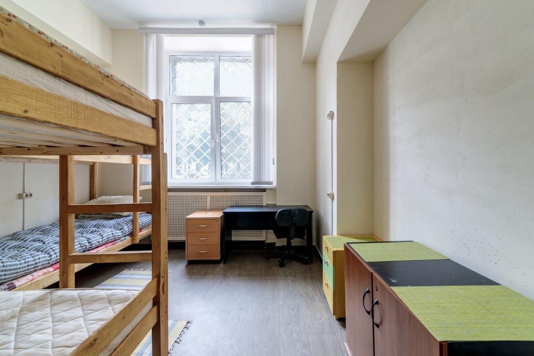 Четырехместный (Кровать 4-х местном в общем  номере (№11)) хостела Кампус 312, Москва