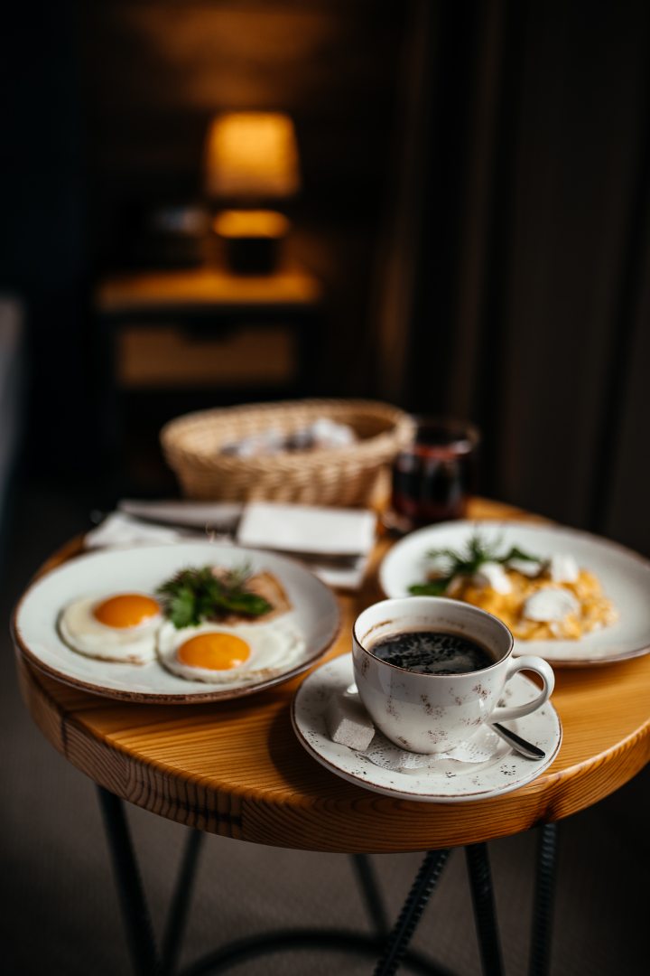 Континентальный завтрак, Отель Дубрава