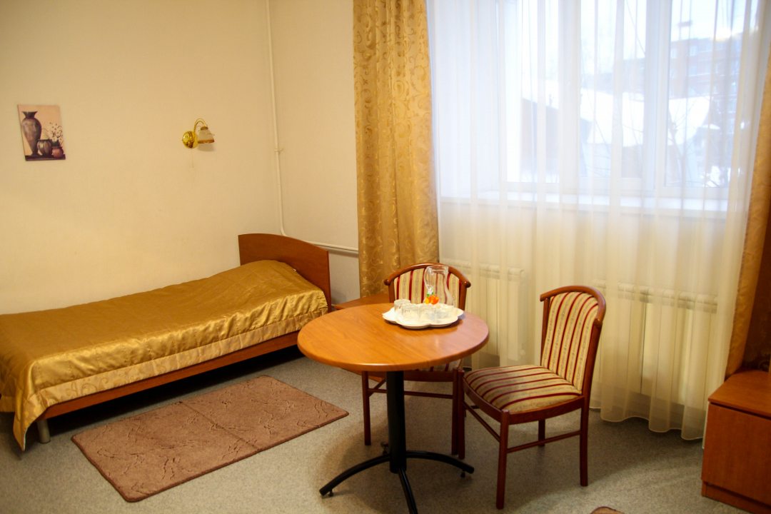 Двухместный (Двухместный номер  Стандарт с 2 отдельными кроватями) гостиницы Заречная, Томск