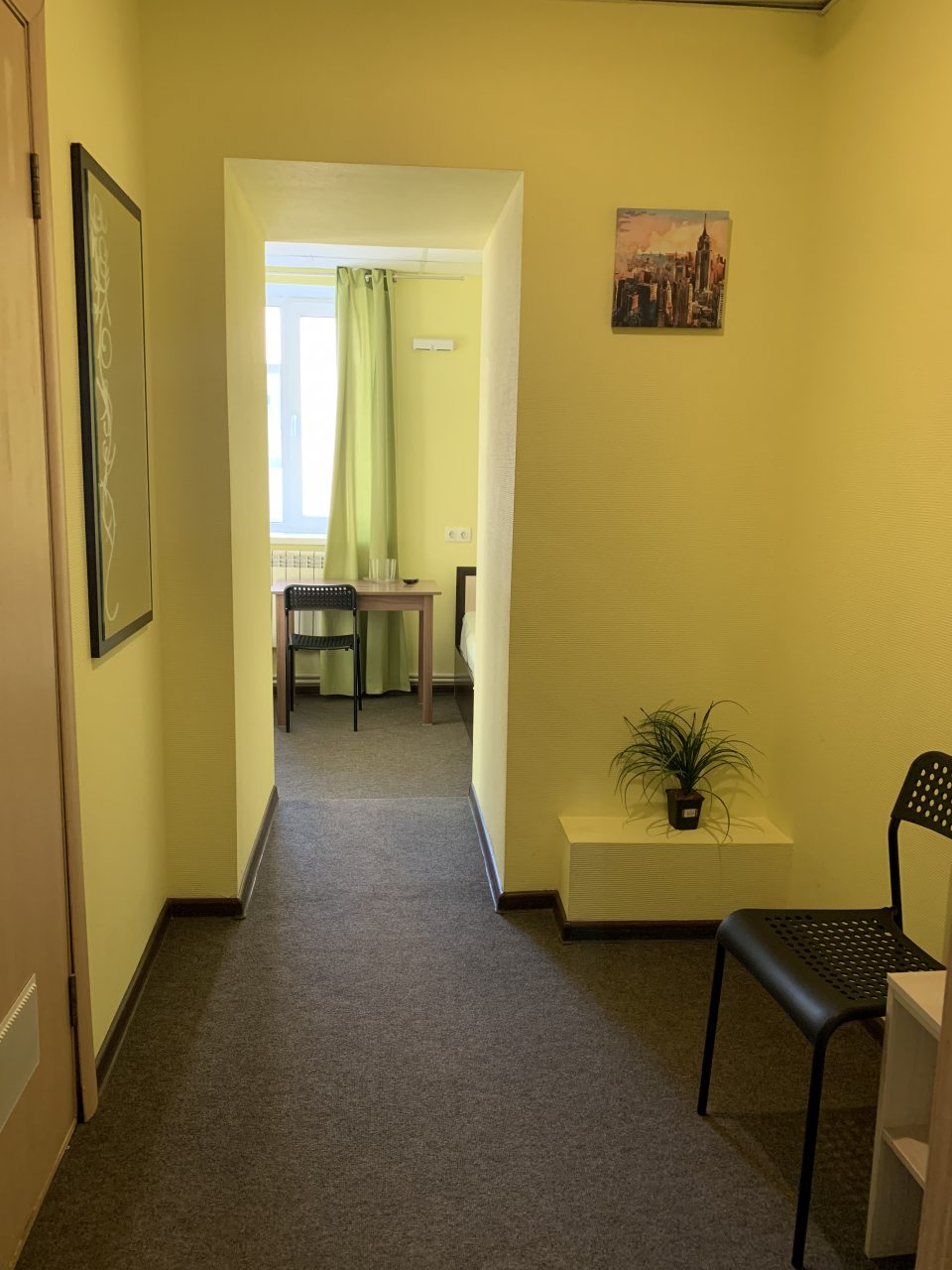 Двухместный номер с двухспальной кроватью