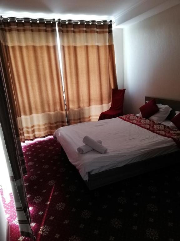 Двухместный (Двухместный номер с 1 кроватью и видом на горы) отеля DDHotel, Алматы