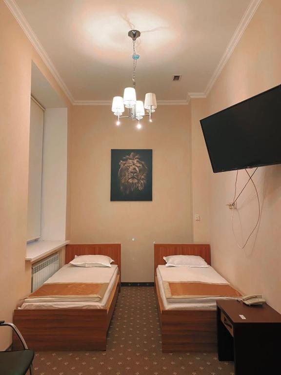 Двухместный (Двухместный номер с 2 отдельными кроватями) отеля MyLINE relax complex, Астана