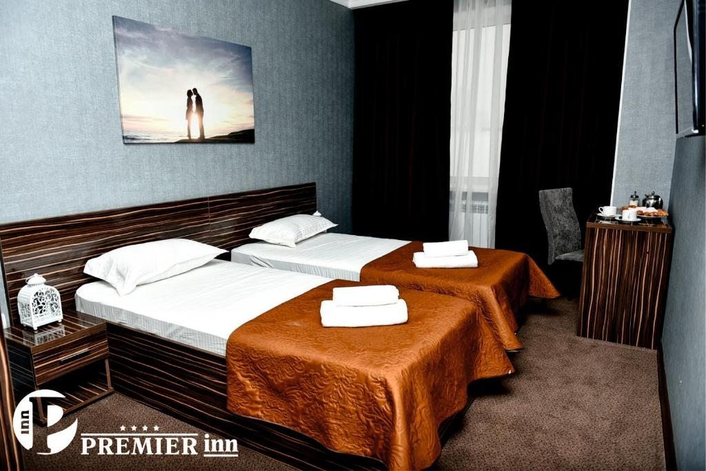Двухместный (Двухместный номер Делюкс с 2 отдельными кроватями) отеля Premier Inn Astana, Астана