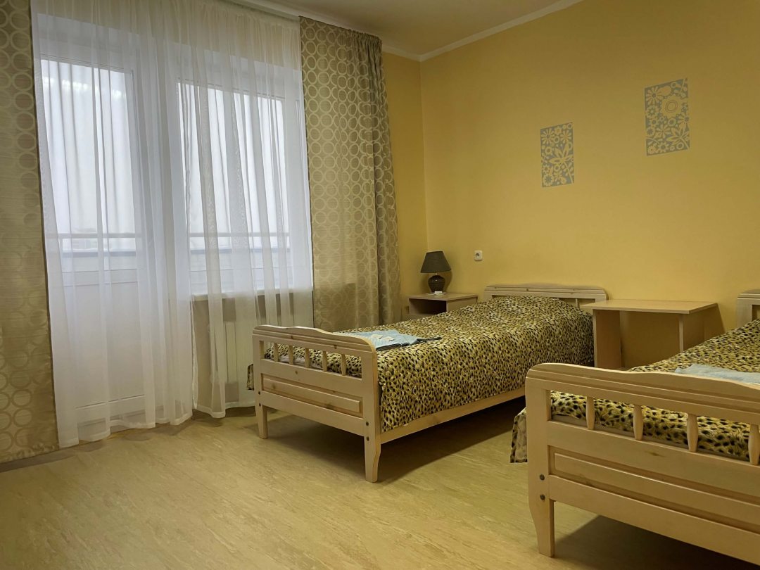 Двухместный (Двухместный номер с двумя отдельными кроватями) отеля SERC, Минск