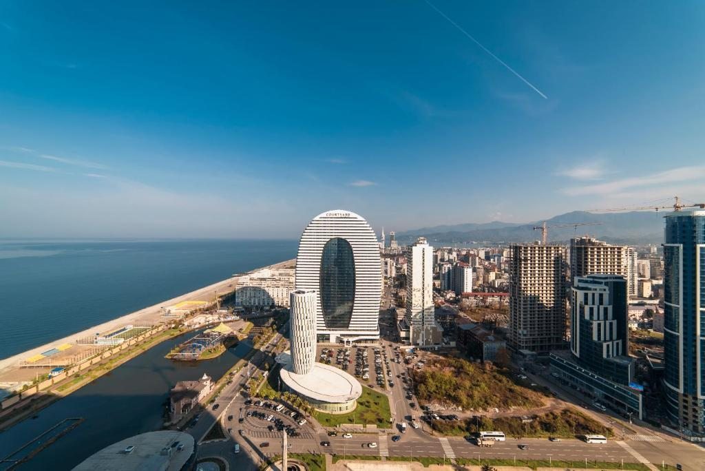 Апартаменты (Апартаменты-студия с видом на море) апартаментов Grand City Apartments Batumi, Батуми