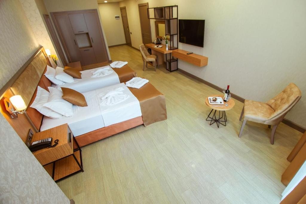 Двухместный (Стандартный двухместный номер с 2 отдельными кроватями), New Wave Hotel