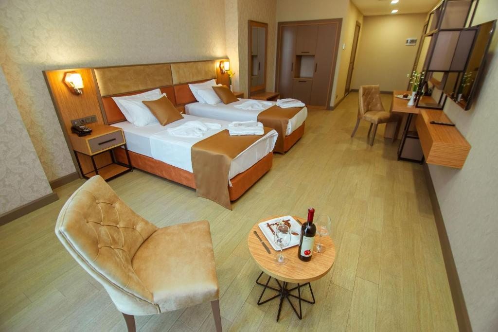 Двухместный (Стандартный двухместный номер с 2 отдельными кроватями), New Wave Hotel