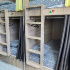 Одноместный (Капсула, нижний уровень мужская, наличие женских требует уточнения в отеле), Хостел Вверх Дном