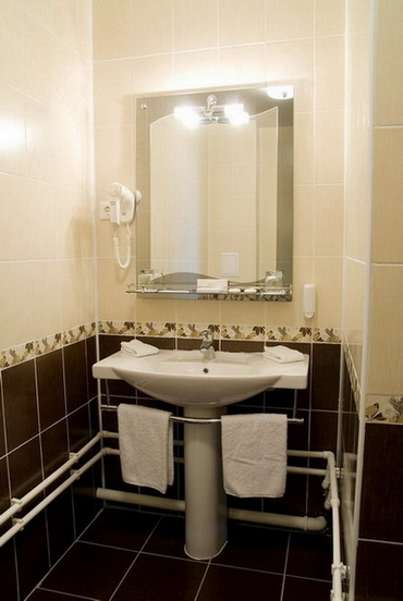 Ванная комната в гостинице Ильмар Сити Отель, Казань