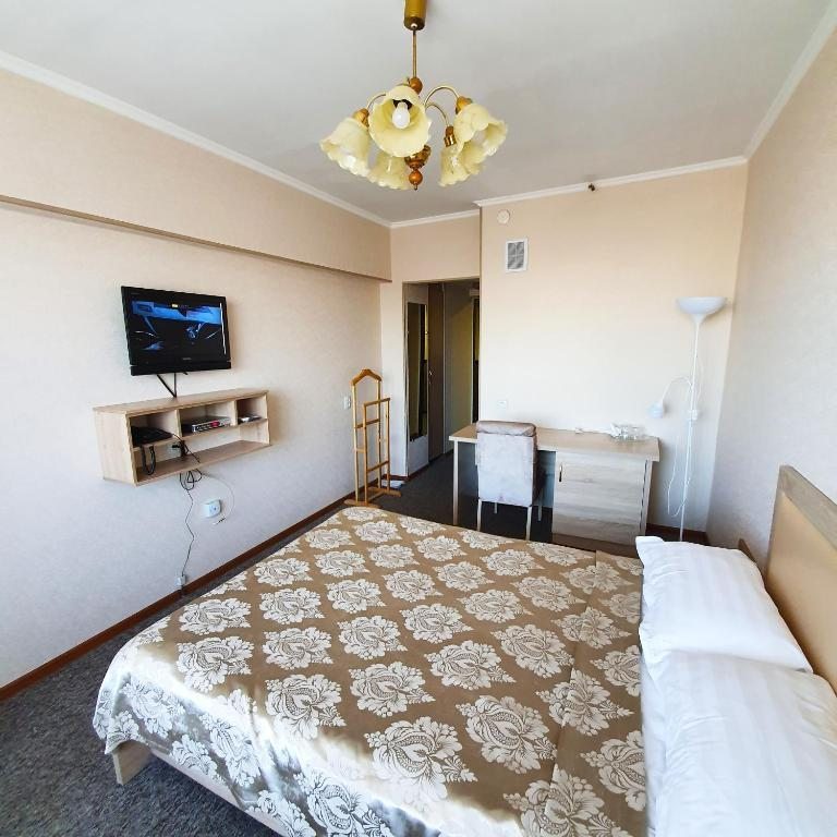 Двухместный (Бюджетный двухместный номер с 1 кроватью) отеля Seven Hotel Bishkek, Бишкек