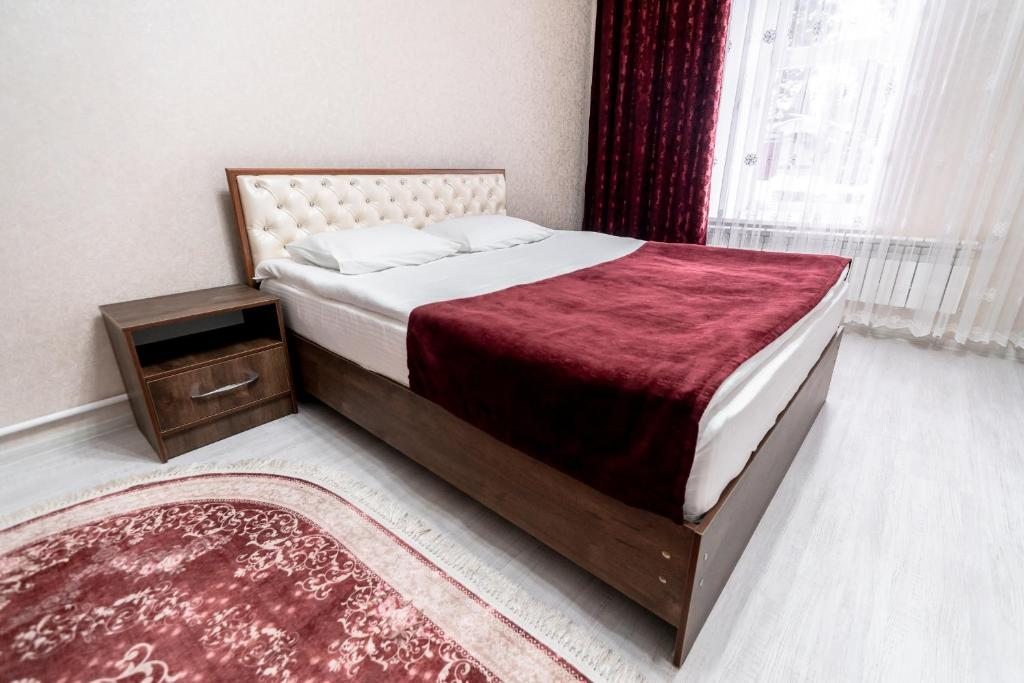 Двухместный (Двухместный номер Делюкс с 1 кроватью и душем) отеля MIXX HOTEL, Каракол (Иссык-Кульская область)
