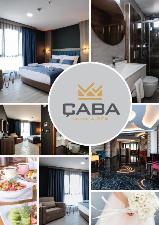 Двухместный (Двухместный номер с 2 отдельными кроватями и дополнительной кроватью) отеля CABA HOTEL &SPA, Измир