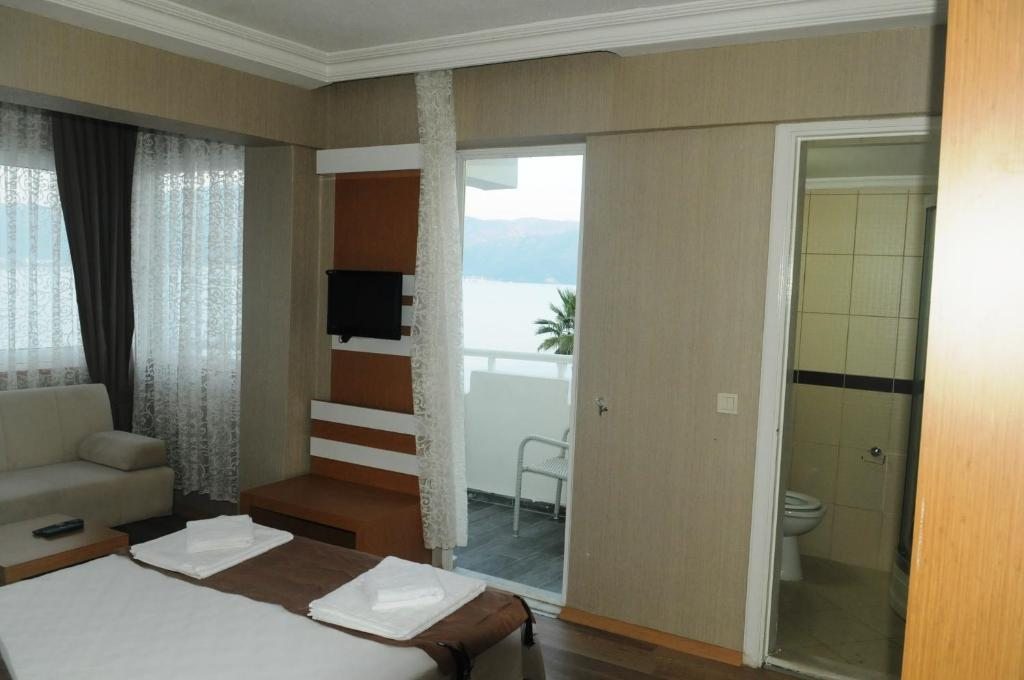 Двухместный (Двухместный номер с 1 кроватью с видом на море), HEAVEN BEACH OTEL