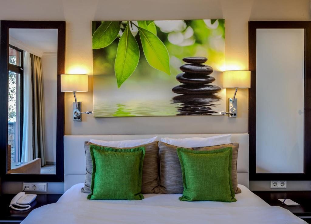 Двухместный (Бюджетный двухместный номер с 1 кроватью или 2 отдельными кроватями) отеля Marmaris Bay Resort, Мармарис