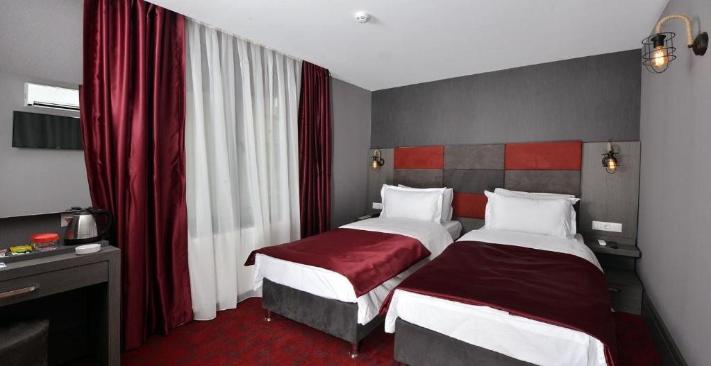 Двухместный (Стандартный двухместный номер с 2 отдельными кроватями) отеля A11 Hotel, Стамбул
