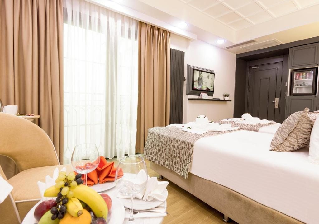 Двухместный (Стандартный двухместный номер с 1 кроватью) отеля Antusa Design Hotel & Spa, Стамбул
