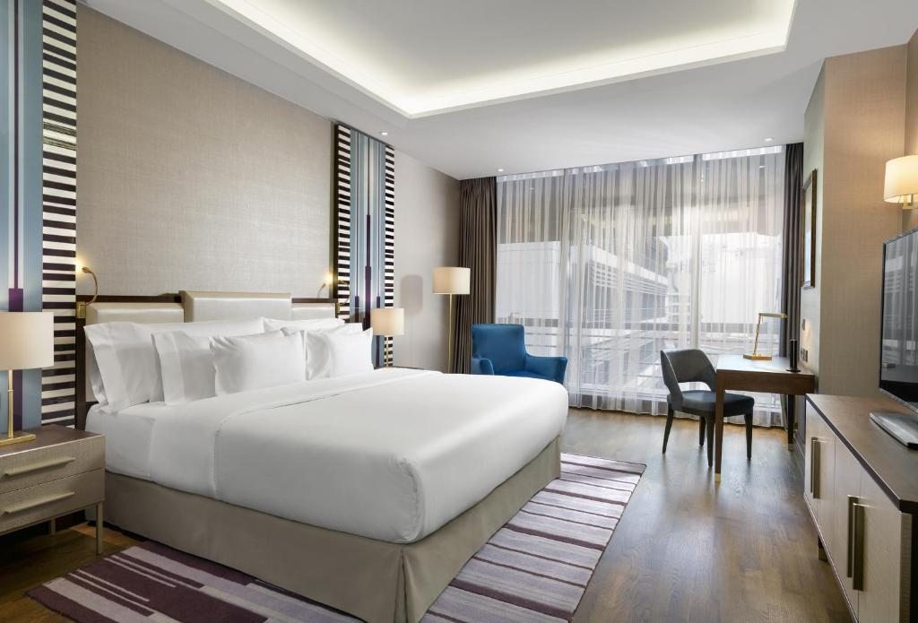 Двухместный (Улучшенный двухместный номер с 1 кроватью или 2 отдельными кроватями) отеля Barceló Istanbul, Стамбул