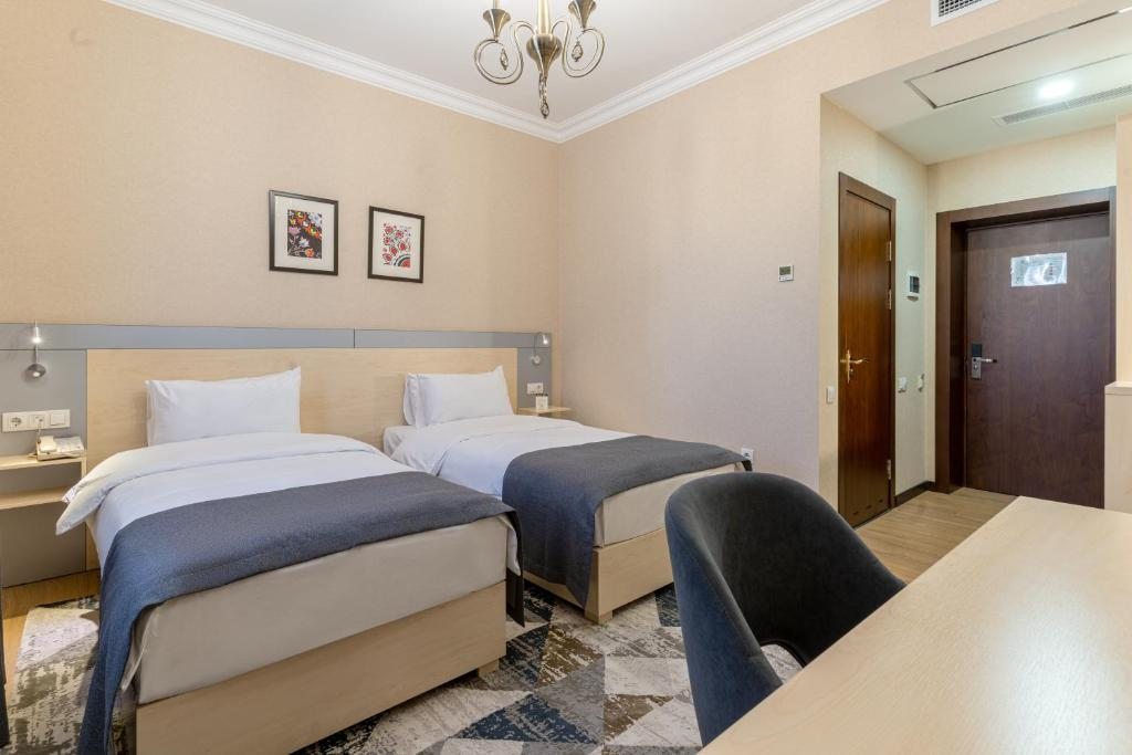Двухместный (Двухместный номер с 2 отдельными кроватями) отеля Navruz Hotel, Ташкент
