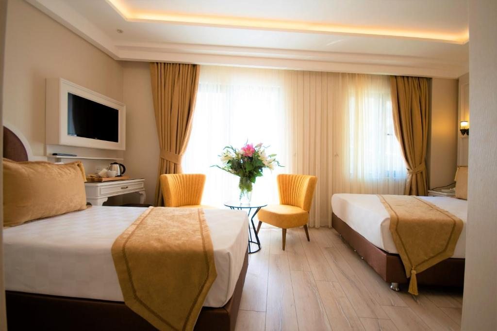 Двухместный (Улучшенный двухместный номер с 1 кроватью) отеля Boss Hotel Sultanahmet, Стамбул