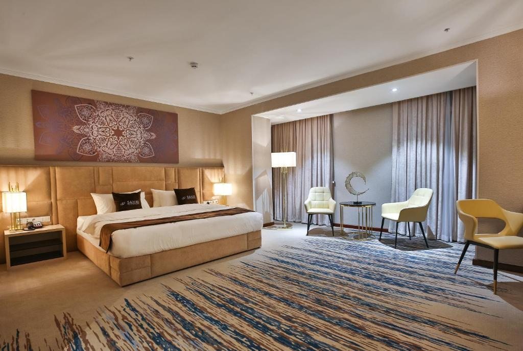 Сьюит (Люкс с кроватью размера «king-size») отеля Sahid Zarafshon, Бухара