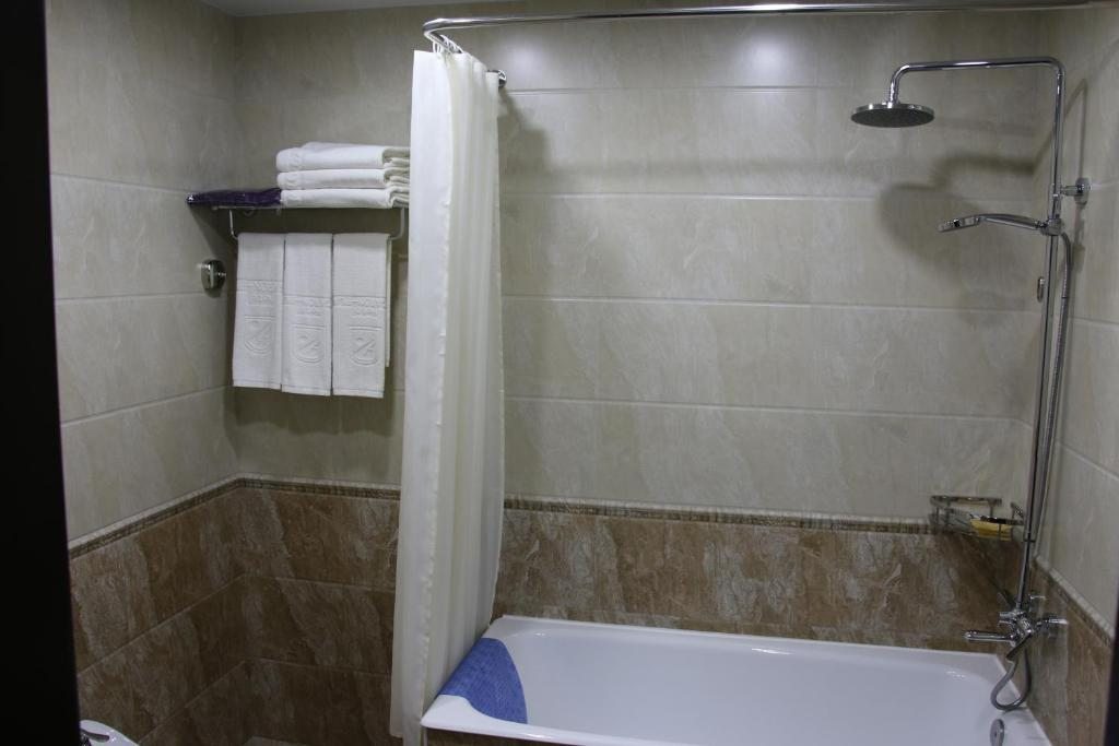 Трехместный (Трехместный номер «Комфорт» с душем) отеля Zargaron Plaza, Бухара