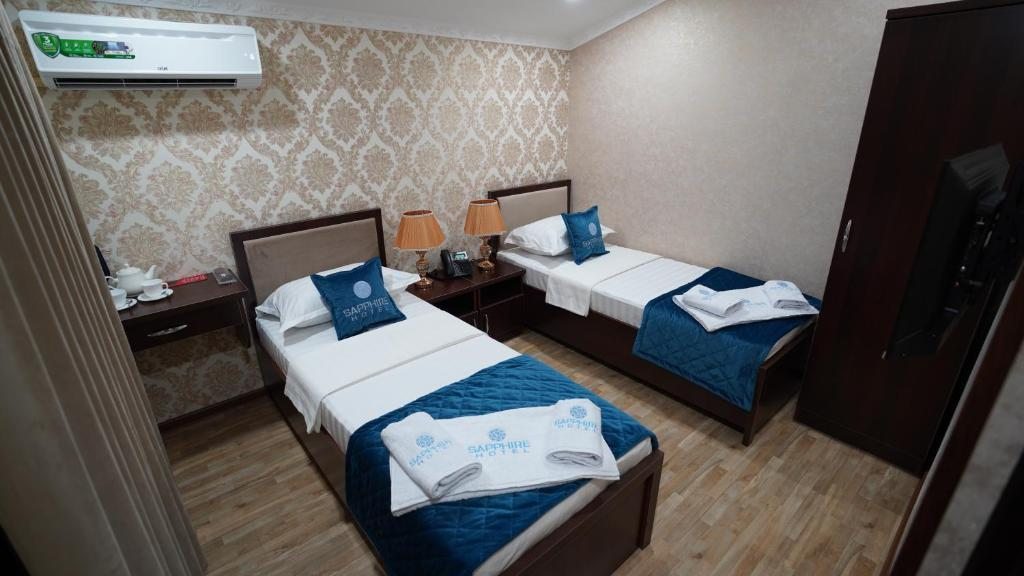 Двухместный (Стандартный двухместный номер с 2 отдельными кроватями) отеля Sapphire Hotel, Ташкент