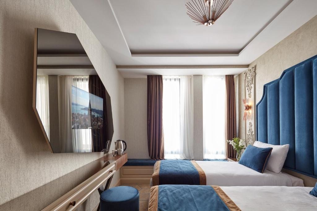 Двухместный (Стандартный двухместный номер с 1 кроватью) отеля Danis Hotel Istanbul, Стамбул