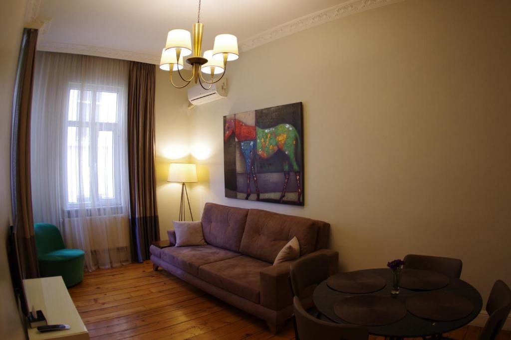 Апартаменты (Апартаменты с 2 спальнями) апартамента Dauria Galata Flats, Стамбул