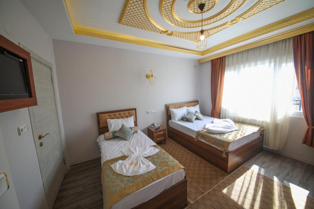 Трехместный (Трехместный номер Делюкс с видом на море), DELBAB HOTEL