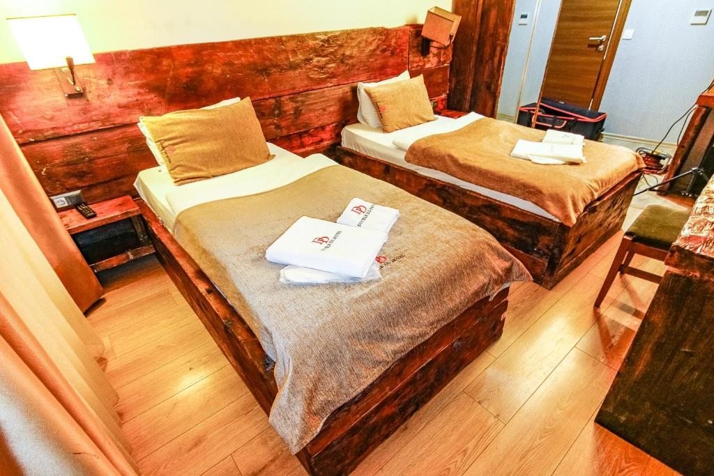 Двухместный (Двухместный номер с 2 отдельными кроватями) отеля Double DD Hotel, Стамбул